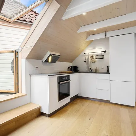 Charming Rooftop In Heart Of Lejlighed Stavanger
