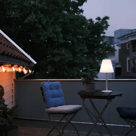 아파트 Charming Rooftop In Heart Of 스타방에르